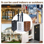 Brown Umbrella Stand for Entryway, Umbrella Holder with Removable Water Tray, PVC Umbrella Storage Bin Indoor Outdoor, Freestanding Storage Organizer for Home, Office, Hotel