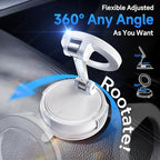 ANDERY Car Phone Holder for Magsafe [78+LBS Strongest Suction & 2400gf Magnetic] 360° Adjustable Car Phone Mount, Phone Holders for Your Car for iPhone 17-12 Pro Max Plus Air, White - color: White