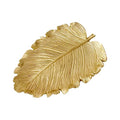 Jewelry Dish, Resin Small Leaf Shaped Ring Holder Jewelry Organizer, Trinket Dish Mini Tray for Christmas Birthday Wedding Gifts - color: Elm Leaf