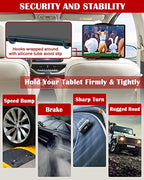 WONNIE 2 Pack Car Headrest Holder for 10-12.9" Large Size Tablets - size: 2 Pack- fits 10-12.9" tablet