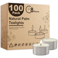 Ashlux Tea Lights Candles 100 Pack 8 Hours, Tea-8H-100Pack - size: 100 Pack, style: 8 Hours