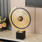 Statue Decorations Modern Luxury Globe Ornament Office Desktop Home Living Room TV Cabinet Decorations Home Decor Object