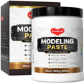 Smallbudi Modeling Paste 600 ml / 30 oz - High Density Acrylic Medium for Texture Art and Thickness, Structural Molding Texture Paste for Acrylic Painting, Canvas, Sculpture, Art Projects, 3D Effect