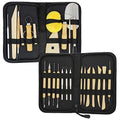 U.S. Art Supply Pottery & Clay Tools Sets (26-Piece) - 12 and 14-Piece Set Include Pottery Tools, Canvas Case for Sculpting, Ceramics, and Easy Storage & Transport - size: 26-Piece with Nylon Cases