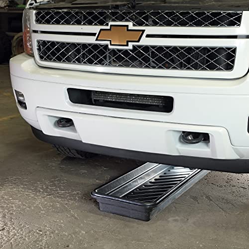 PIG Containment Tray - Rim to Rim Dimensions 52.25" L x 16.25" W x 5" H Utility Tray - Interior Bottom Dimensions 48" L x 12" W - 11.96 gal. Sump Capacity - PAK918 - size: 52.25" x 16.25" x 5"