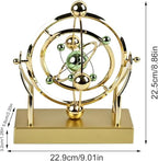 Celestial Orbit Perpetual Motion Pendulum, Kinetic Art Desk Decor 3D Space,Battery Powered Perpetual Motion Machine, Kinetic Art Desk Decor Science, Magnetic Balance Model for Home Or Office