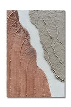 Hand Painted Abstract Thick Texture Art Oil Painting Minimalism Wall Art Oil Painting Texture Wall Art on Canvas 36x24 Inch - color: Yi002