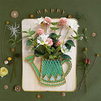Marynee DIY String Art Craft Kit for Adults,Teens,Beginner,Kids.Include All Necessary Accessories and Frame , Adults Crafts Kit, Home Wall Decorations Unique Gift(Vase 9.8 X 13.4 inch）