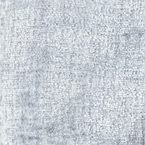 Jofran Gwen Modern Luxury Jacquard Fabric Upholstered Hallway Bedroom Sculpture Bench, 49" W X 22" D X 29.5" H, Blue - color: Blue