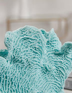 HAUCOZE Coral Decor Ocean Sculpture Statue Modern Home Art Table Centerpiece Gift for Living Room Bookshelf Polyresin 9.4 Inch