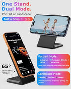 2 Pack Magnetic Wireless Charger for iPhone 15W Phone Charger Stand for iPhone 17/16/15/14/13/12 Series (Onyx Black) - color: 2 Pack Onyx Black
