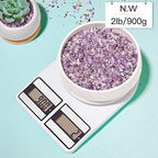 T4U Tumbled Chips Stones Crushed Crystal Quartz 2 LB, Irregular Shaped Gravels Pebble Healing Stones, DIY Smoothed Rock for Potted Plant,Resin Art,Vase Fillers Aquarium Gravel Rocks (Amethyst) - color: #1 - Amethyst, size: 2 LB