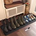 Extra Large Heavy Duty Boot Natural Rubber Shoe Mat for Entryway with Shoes Brush Large Boot Mat Multi-Purpose for Indoor or Outdoor, 16.1x 47.6 Inches - size: 47.6 inch (L) x 16.1 inch (W) x 1.01 inch (H)