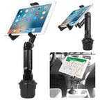 Cellet Cup Holder Tablet Mount, Car Cradle Holder Compatible for All iPad, Pro, Air, Mini Samsung Galaxy Tablet, Amazon Fire Microsoft Surface - style: Tablet Holder Height - 13 in