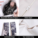 DGAZ Designer Shoulder Bags for Women, Luxury Tote Bag with Zipper, Large Shoulder Hobo Bags - color: Dark Fragrance