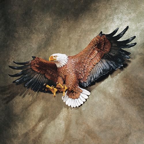 Design Toscano Freedom's Pride Eagle Plaque: Large - style: Freedom's Pride American Bald Eagle