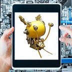 Mechanical Metal DIY 3D Insect Brass 3D Puzzles for Adults Snail Metal Models for Family and Friends (Snail-Y) - style: Snail-Y