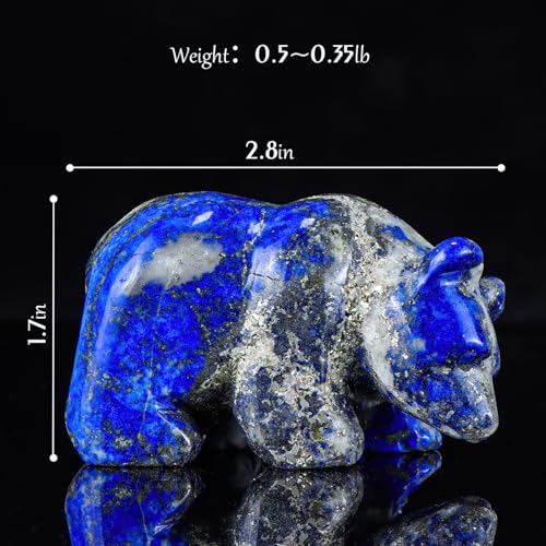 2.5" Crystal Dolphin Figurine Collectibles,Dolphin Gifts for Women, Sea Animal Sculpture Statue, Home Office Desk Decoration Ornaments (Lapis Lazuli) - color: Lapis Lazuli