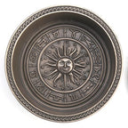 Veronese Design 2 3/4" Tall Eye of Providence Free Mason Trinket Box Cold Cast Resin Antique Bronze Finish Sculpture Gift