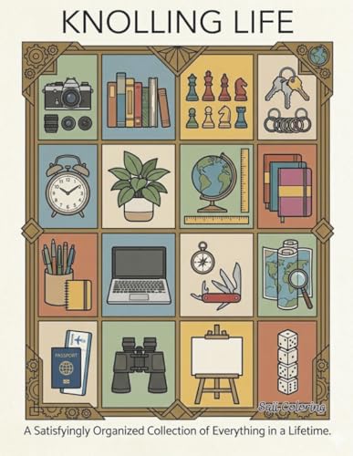 Knolling Life: Minimalist Everyday Objects Collection for Stress Relief, Relaxation, and Aesthetic Satisfaction