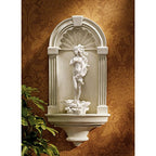 Design Toscano Classical European Style Wall Niche Display Shelf, Large, 30 Inches Tall, Cast Stone Resin, Antique Stone - size: Large, 30 Inch
