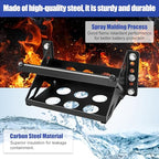 Metal Steel Battery Mounting Trays - Fits up to 10.63"×7.06"×7.5", Anti-Rust Corrosion for Cars, Trucks, Boats, RVs, Pickup,and Trailersr,Easy Bolt-In Battery Tray