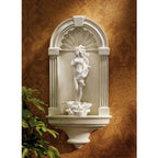 Design Toscano Classical European Style Wall Niche Display Shelf, Medium, 21 Inches Tall, Cast Stone Resin, Antique Stone - size: Medium, 21 Inch