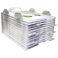 File Organizers - Letter Size, Stackable Trays for Desk - for Office Files, Mail, Documents - 48 Pack - size: 48 Pack