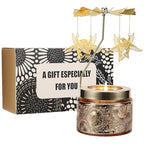 Mothers Day Gifts for Mom Wife Daughter Sister, Birthday Gifts for Women, Unique Hummingbird Gift for Friends Women, Rotatable Scented Candles Gift for Mothers Day Anniversary Christmas - size: Hummingbird
