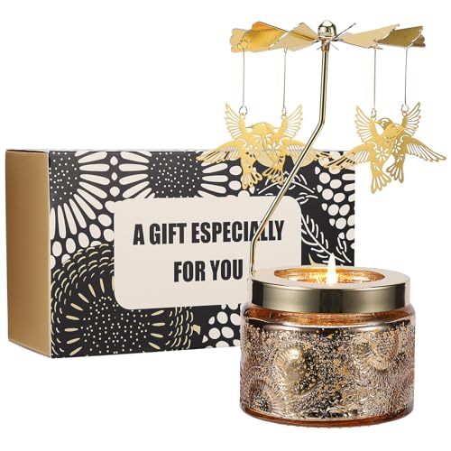Mothers Day Gifts for Mom Wife Daughter Sister, Birthday Gifts for Women, Unique Hummingbird Gift for Friends Women, Rotatable Scented Candles Gift for Mothers Day Anniversary Christmas - size: Hummingbird