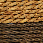 Deco 79 Seagrass Handmade Decorative Vase Tall Woven Floor Centerpiece Vase, Vase for Home Decoration 11" x 11" x 27", Brown - size: 11" x 11" x 27"