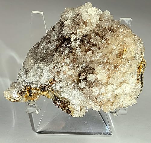 HQRP-Crystal 3" Acrylic Display Stand Pedestal for Crystal Heart / Slice / Slab and other Stones - size: 3"
