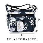 Purses and Shoulder Handbags for Women Crossbody Bag Messenger Bags - color: Standard-floral-c