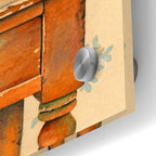 Epic Art 'Bookends' by Marvindale Acrylic Glass Wall Art, 24" x 24" - size: 24L" x 24W"
