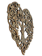 Old River Outdoors Tree of Life/Heart Wall Plaque 12" Decorative Art Sculpture - I Love You Decor