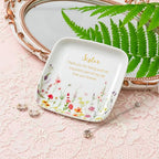 Crisky Jewelry Ring Dish for Sister Birthday Gifts, Thinking of You Gift for Sister Thanksgiving Day Christmas Graduation Gift Ideas (Love You Forever) Floral Thrinket Tray - style: Sister Thank You for Being Such an Important Part of My Life