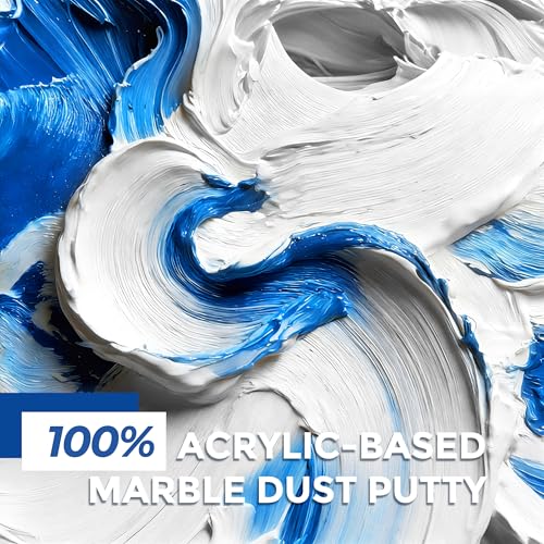 Smallbudi Modeling Paste 600 ml / 30 oz - High Density Acrylic Medium for Texture Art and Thickness, Structural Molding Texture Paste for Acrylic Painting, Canvas, Sculpture, Art Projects, 3D Effect