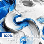 Smallbudi Modeling Paste 600 ml / 30 oz - High Density Acrylic Medium for Texture Art and Thickness, Structural Molding Texture Paste for Acrylic Painting, Canvas, Sculpture, Art Projects, 3D Effect