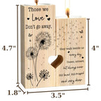 Sympathy Gifts for Loss of Loved One, Bereavement Candle Holders - Condolence Gift, Memorial Gifts for Mother Father Grandma (WE Love) - size: WE LOVE