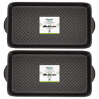 Matace 2 Pack Rubber Small Boot Tray for Entryway,Boot Mat,Shoe Tray,Shoe Mat for Indoor and Outdoor Use, 27.95"x 15.74" (Pack of 2) - size: 29.5"L x 15.7"W x 1.2"Th (Pack of 2)