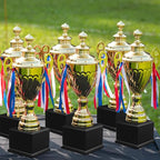Chunful Wood Base Trophy Base DIY Square Stand Blank for Trophies Awards Trophies Figurines Cups Display Stand - color: Black, size: 6.5" X 6.5" X 5"