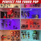 Acrylic Display Risers,Clear Display Risers Stand Small Mini Shelf 3 Tiered Cupcake Stand for Food Desserts Stand Shelves for Party Perfume Organizer Toys Figures Collections Cosmetic Products Tabletop Use