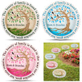 Cinnvoice 3 Pack Garden Stepping Stone Outdoor, Decorative Dimensional Resin Stepping Stones for Patio Pathway Landscaping Walkway Sculpture Yard Backyard Lawn(Tree of Life,10 Inches) - size: 10 Inches, style: Tree of Life