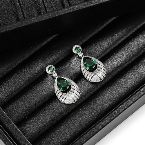 11 Slots PU Leather Jewelry Tray, Ring Display Tray, Earring Display Tray for Rings Earrings Coins Storage Display (Black) - color: Black, size: 11 Slot