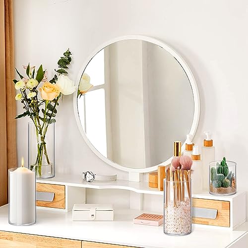 4 Pack Glass Cylinder Vases 4,6,8,10 Inch Tall Clear Flower Vase Hurricane Floating Candle Holder for Table Centerpiece Wedding Home Decor - size: 4 Pack(4,6,8,10 Inch )