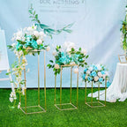 Gold Flower Stand for Table: 31.5” Tall Centerpiece Stand for Wedding Table Reception Floral Center Pieces with Home Decoration Party Event 2 PCS - size: 31.5 INCH-2PCS