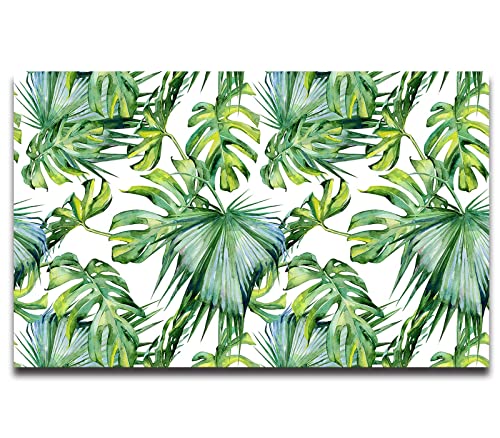Cliouar-Wall Mural Wallpaper for Bedroom Living Room 3D Mural Monstera Tropical Plant Green Plant Banana Leaf Palm Leaf 158" x 110"(Not Self-Adhesive) - color: Murals-13, size: 158" x 110"