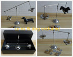 Sunnytech Balance Physics Steel Balancing Kinetic Art Decompressive Science Psychology Home Office Toy for Desk Decor WJ153 - style: WJ153