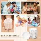 Shappy 12 Pcs Ceramic Jewelry Tray 4.5 in Ring Dish Bulk Decorative Trinket Dish for Bridal Christmas Birthdays Gifts - style: Flower