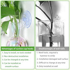 Bunmery 4 pcs Iridescent Window Propagation Stations, Easy to Install Plant Propagation Bulbs with Suckion Cups, No Nails Wall Hanging Planter Propagation Station, Glass Plant Terrarium Vase - color: Iridescent Bulb, size: 4 PCS